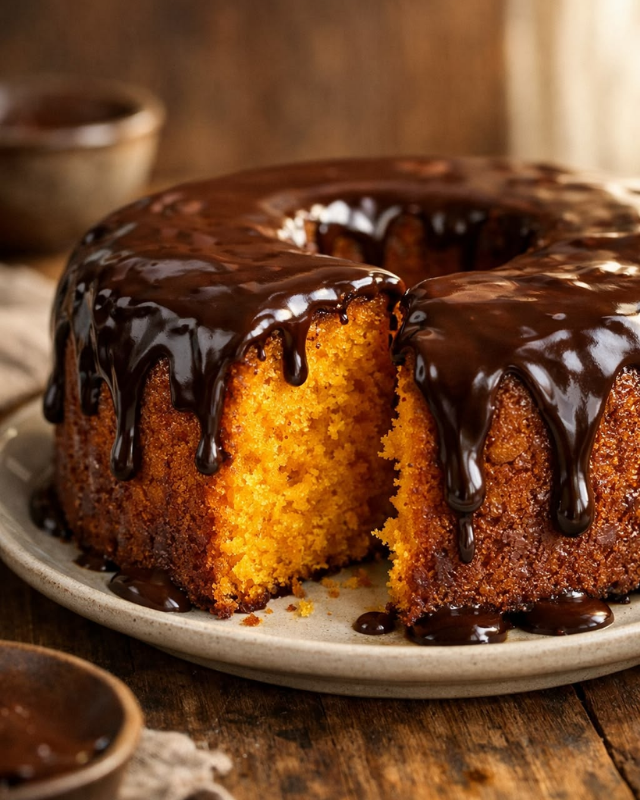Misture cenoura com chocolate e prepare o bolo mais fofinho e irresistível que já saiu da sua cozinha
