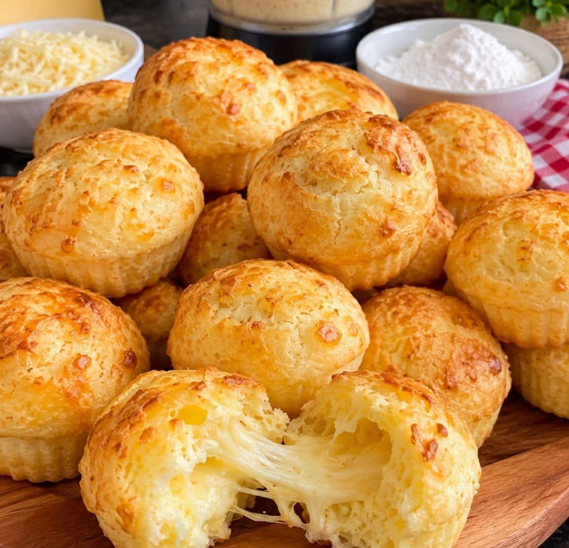Junte queijo, polvilho e poucos ingredientes e prepare um pão de queijo tão gostoso que acaba em minutos